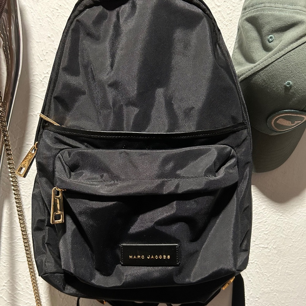 Marc Jacob’s black small backpack